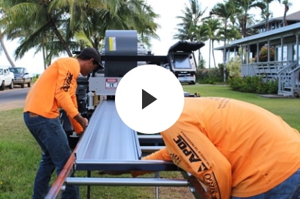 Roll Former Metal Roofing Machine Video